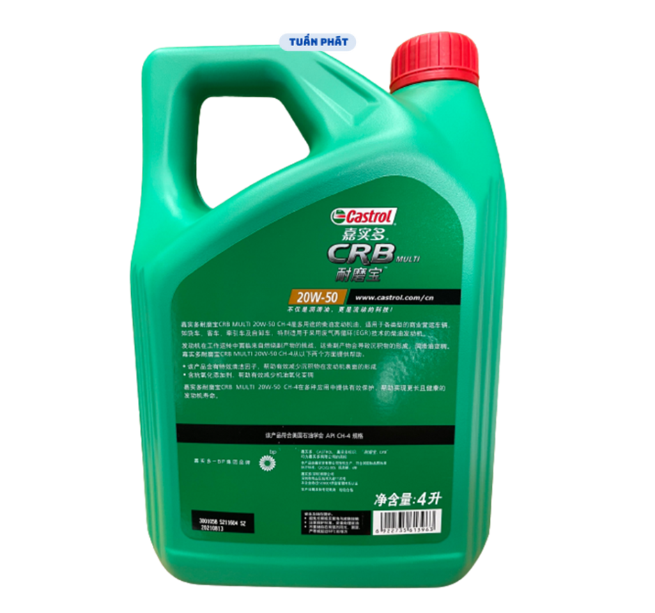 Castrol CRB Multi 20W-50 CH-4 Lít
