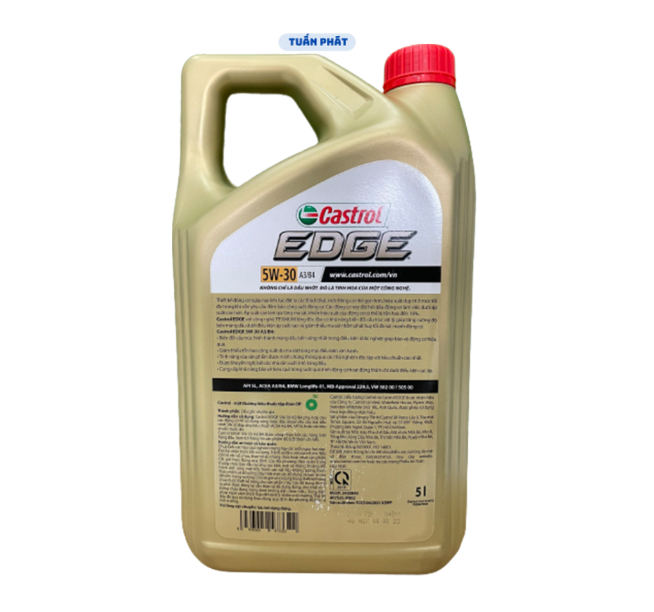 Castrol EDGE 5W-30 A3/B4 5 Lít