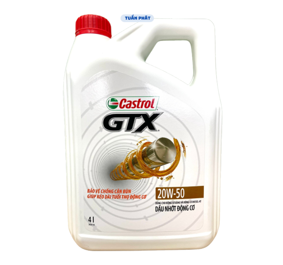 Nhớt CASTROL GTX 20W50 SL/CF (4L)