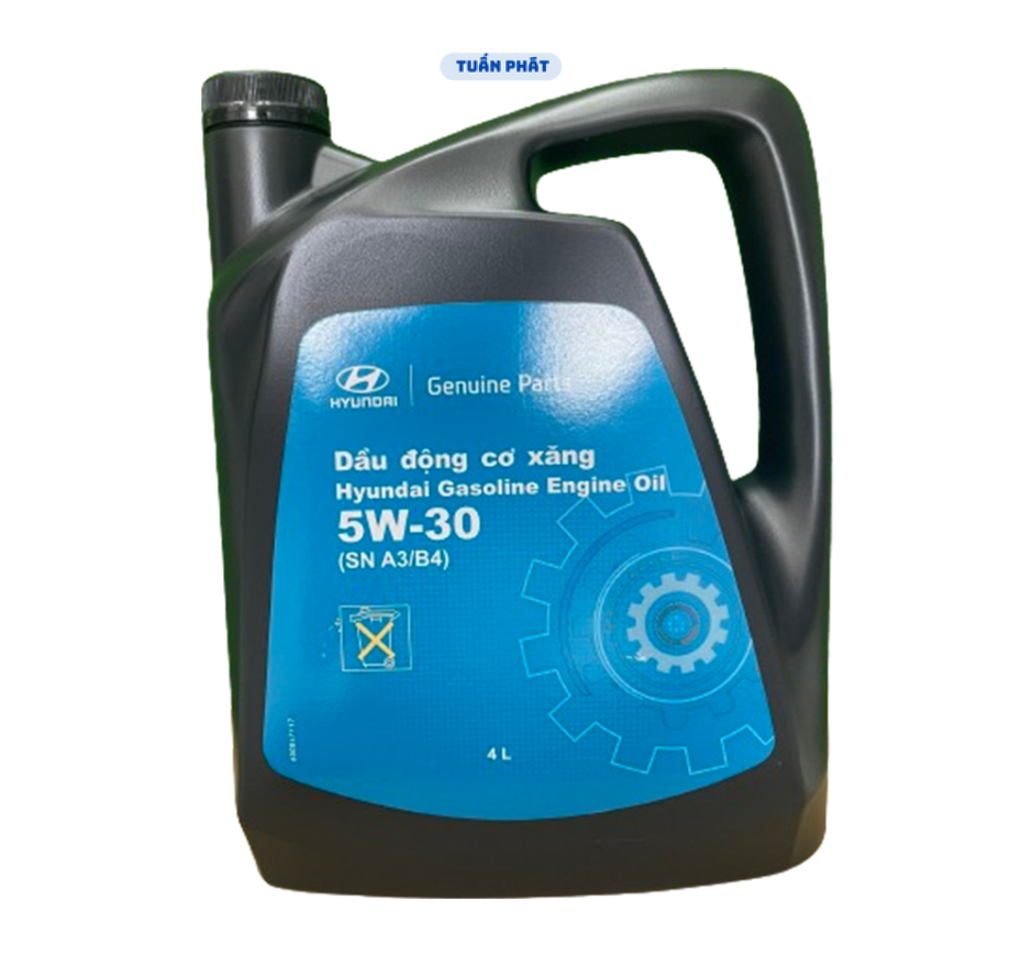 Dầu Nhớt động cơ xăng Hyundai Chính Hãng 5W30 (A3/B4)