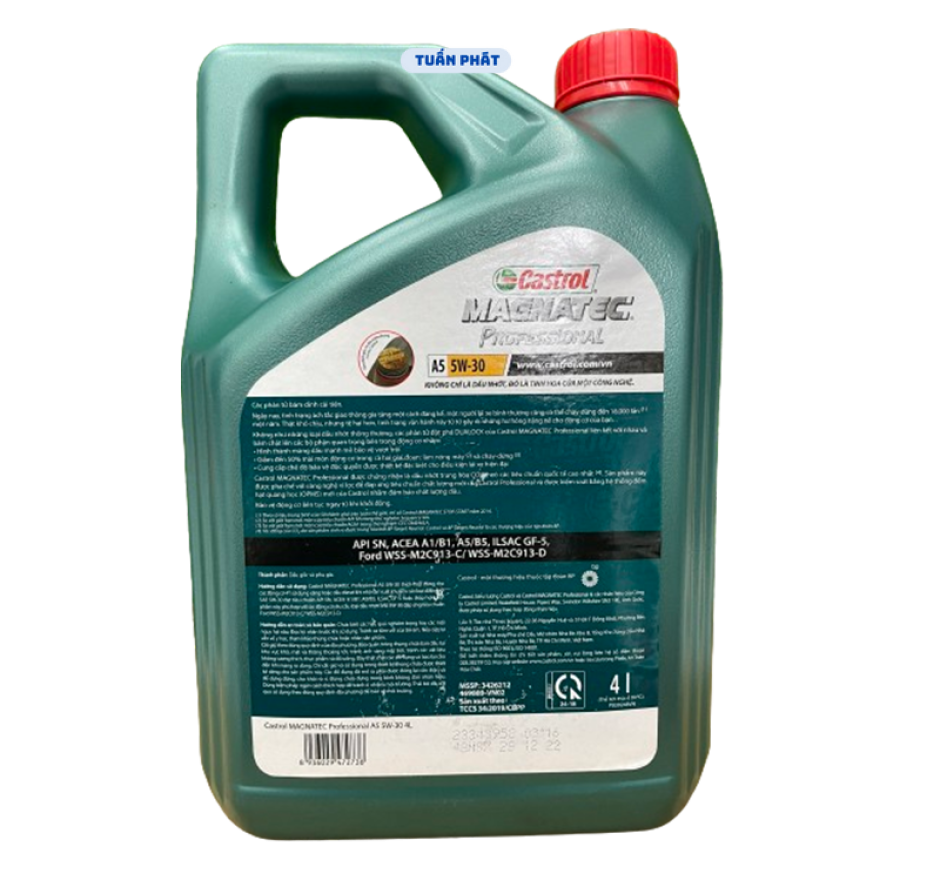 Castrol Magnatec Professional A5 5W-30 4 Lít