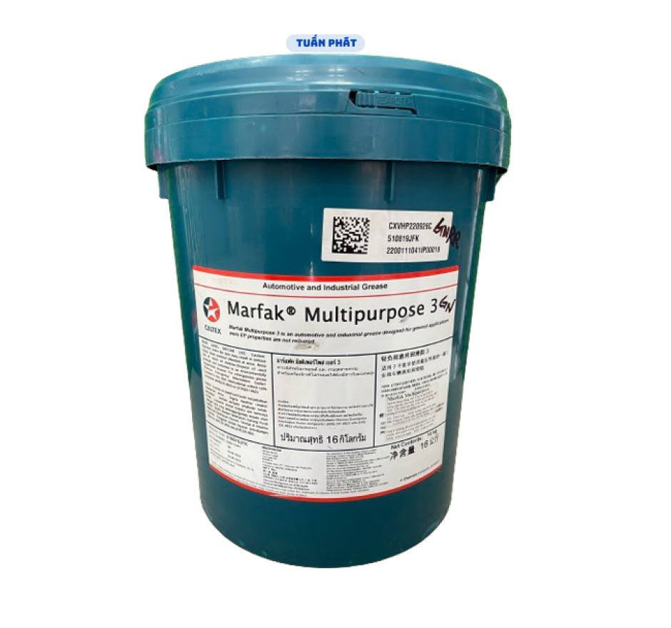 Mỡ Bôi Trơn Caltex Marfak Multipurpose 3 Hàng Chính Hãng Xô 16KG