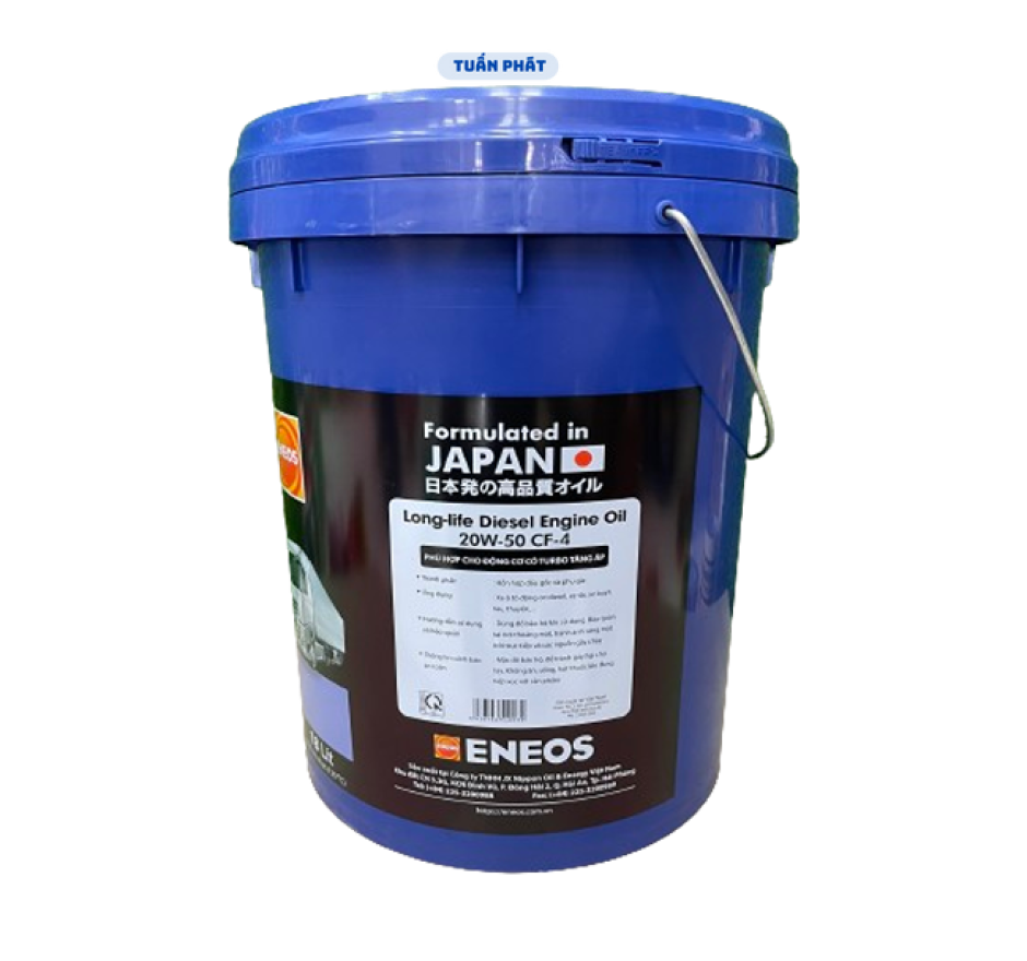 Dầu động cơ Diesel ENEOS CI-4/DH-1 20W-50