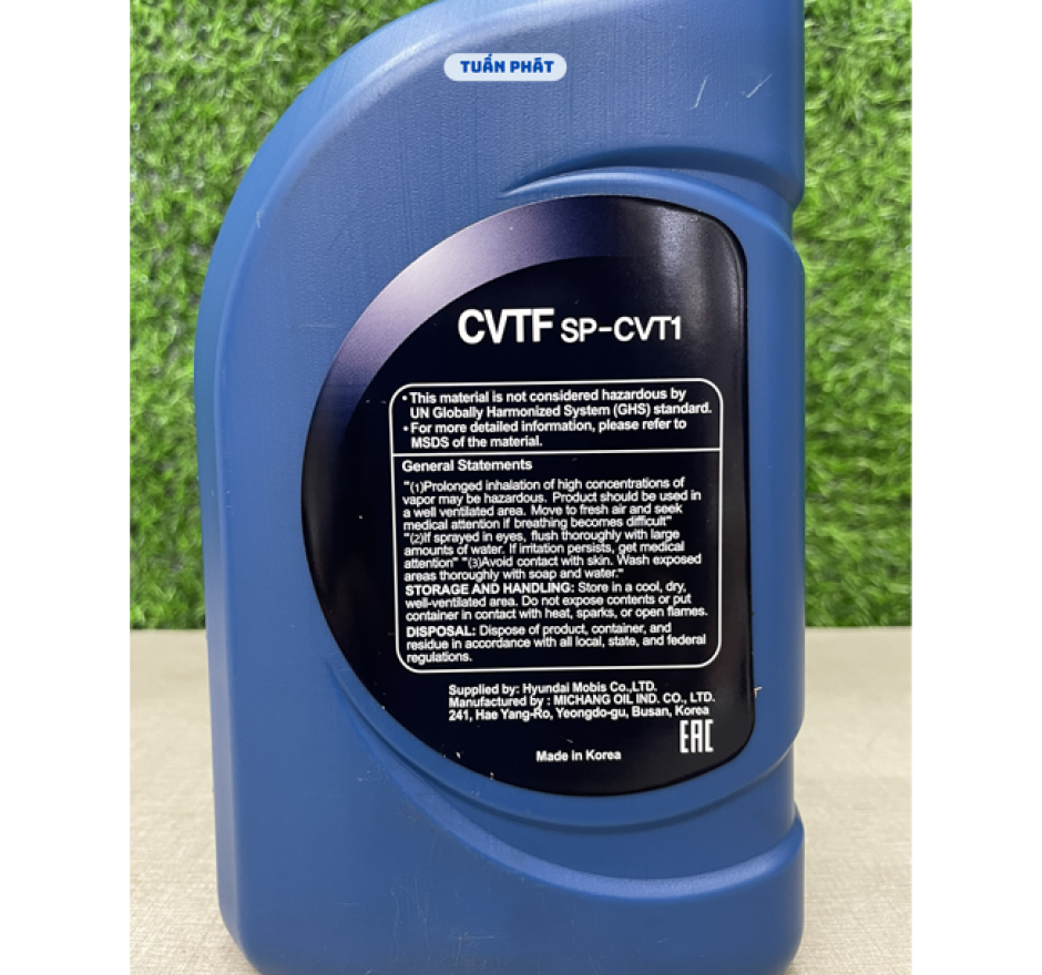 Dầu Hộp Số Vô Cấp Hyundai & Kia CVTF SP-CVT1 1 lít