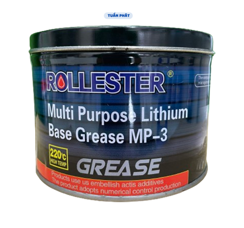 Mỡ chịu nhiệt cao 220độ ROLLESTER 1kg mỡ chỉ chịu nhiệt tốt