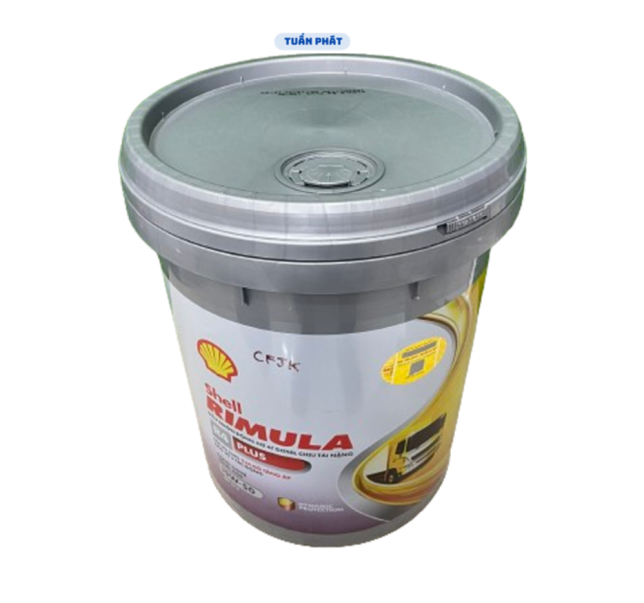 Nhớt Shell RIMULA R4 Plus 15W-50 18 LÍT