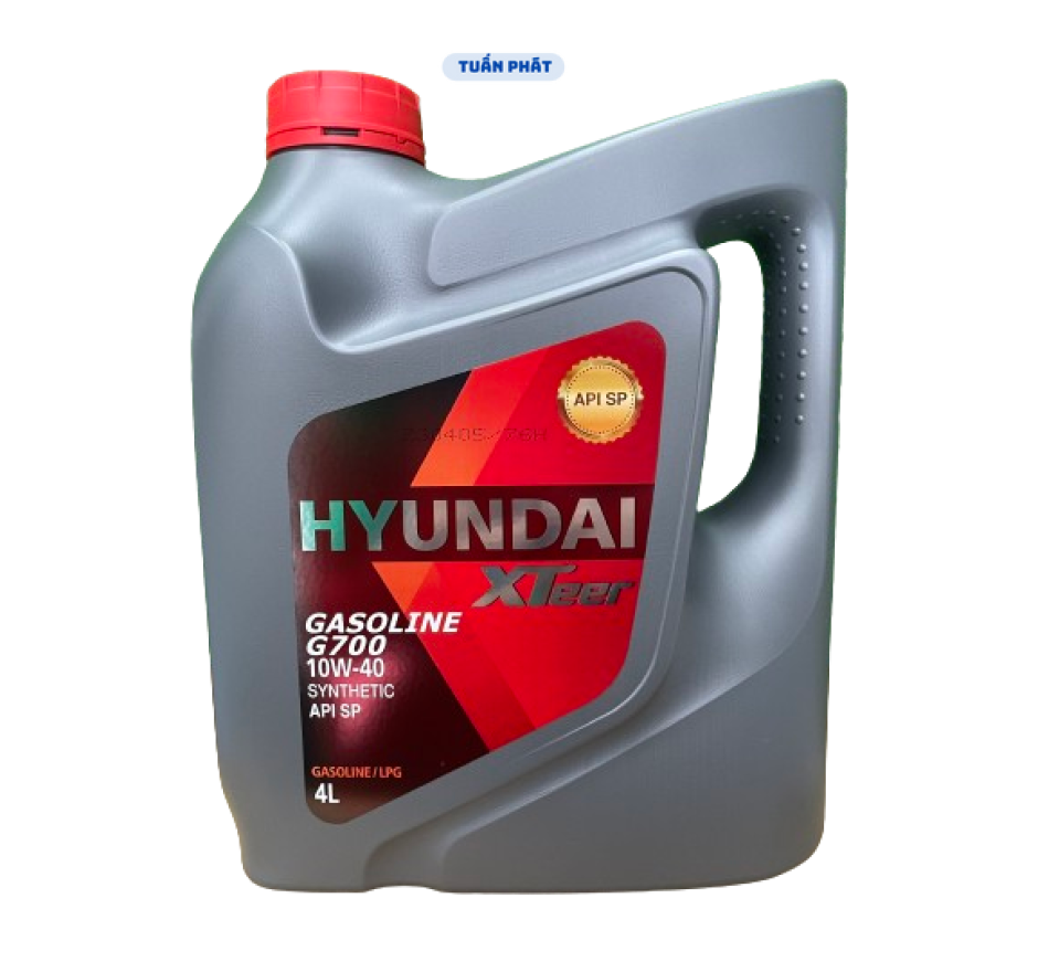 Nhớt ô tô HYUNDAI XTEER GASOLINE G700 10W40 SN 4L