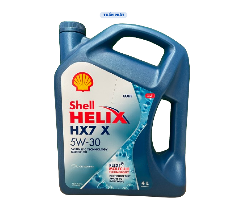 Dầu nhớt cao cấp Shell Helix HX7 5W30 4LÍT