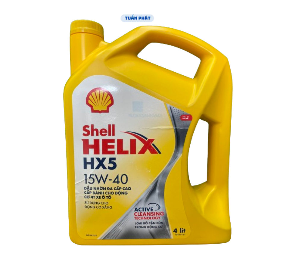 Nhớt Shell Helix HX5 15W40 SNA3B3 4LÍT
